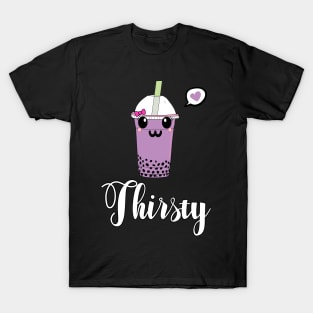 Thirsty Kawaii Bubble Tea Love T-Shirt